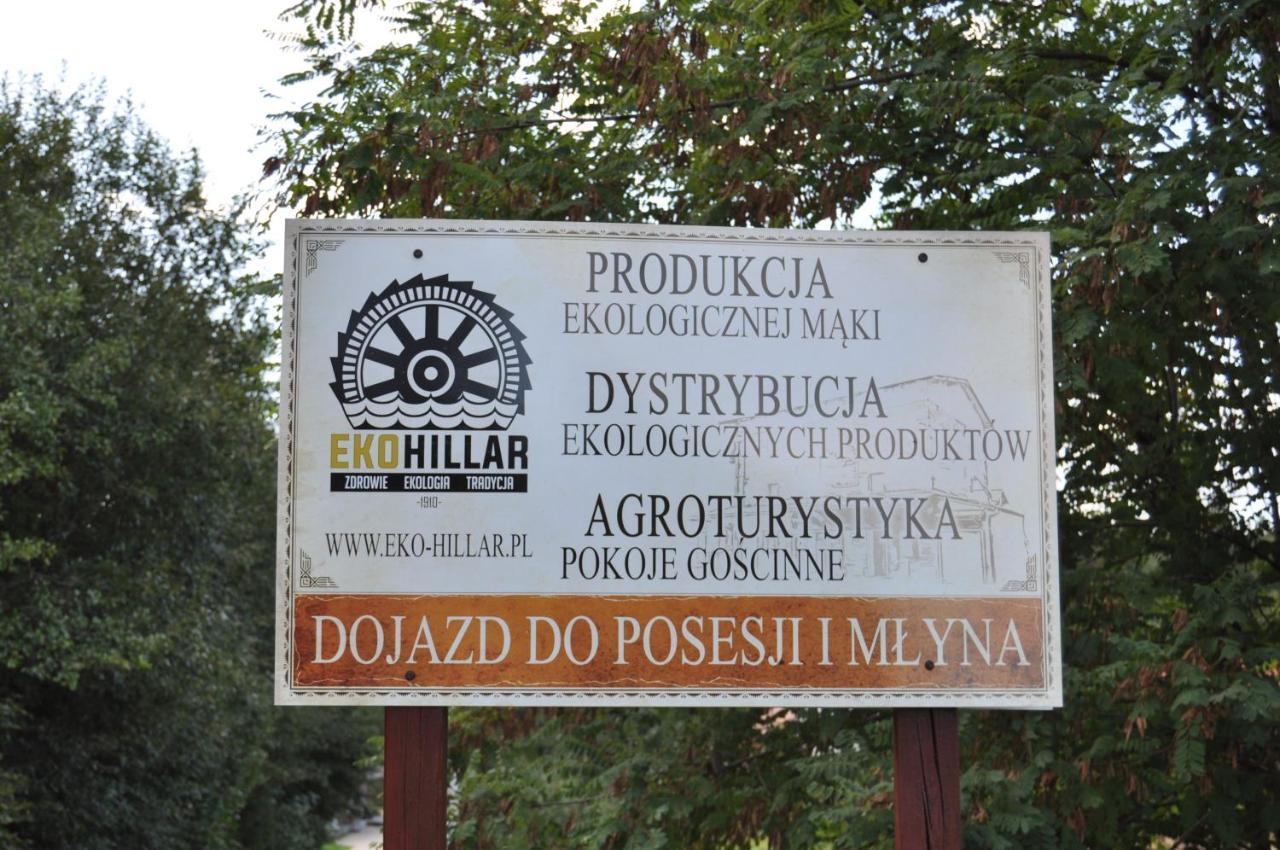 Mlyn Wodny Eko Hillar Villa Rybno  Exterior photo